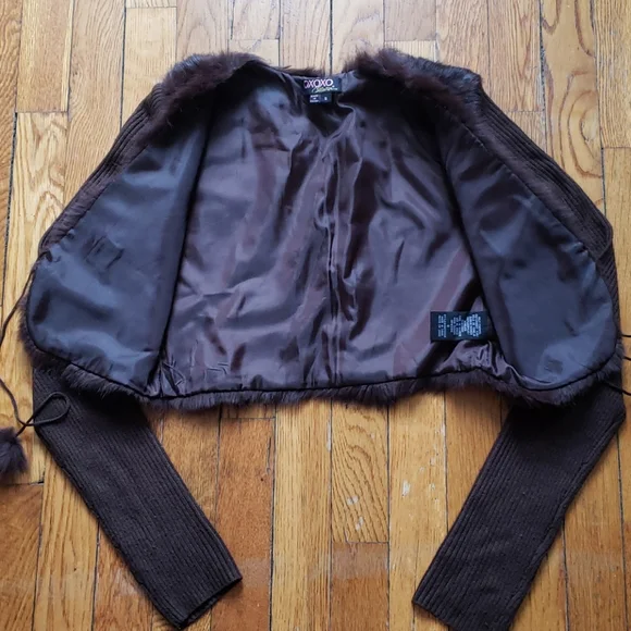 XOXO 100%Rabbit Fur sweater - Picture 6 of 9